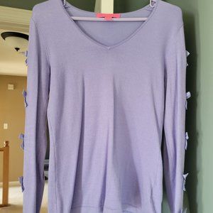 Lilly Pulitzer Bow Sleeve Sweater